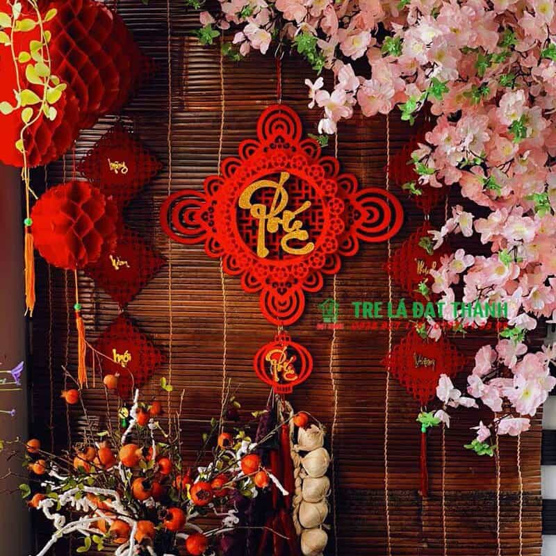 Mành Tre Trang Trí Đám Cưới - MTT005